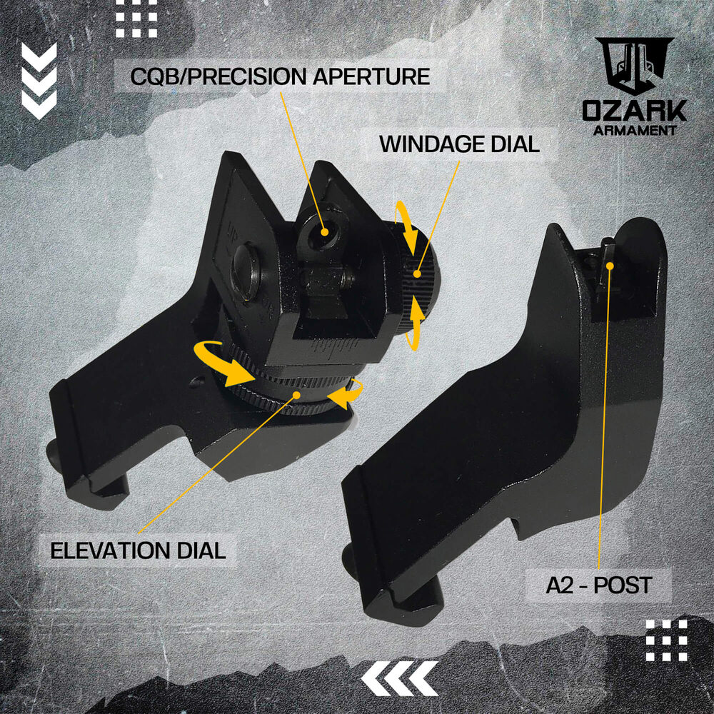 Choosing Iron Sights for Your AR-15: Aperture, Rail Fit & Durability ...